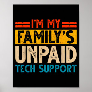 Poster Engenheiro de Computador Divertido Amante de Tecno