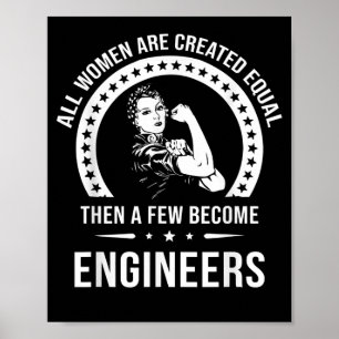 Poster Engenheiro Engraçado Para Todas As Mulheres É Cria