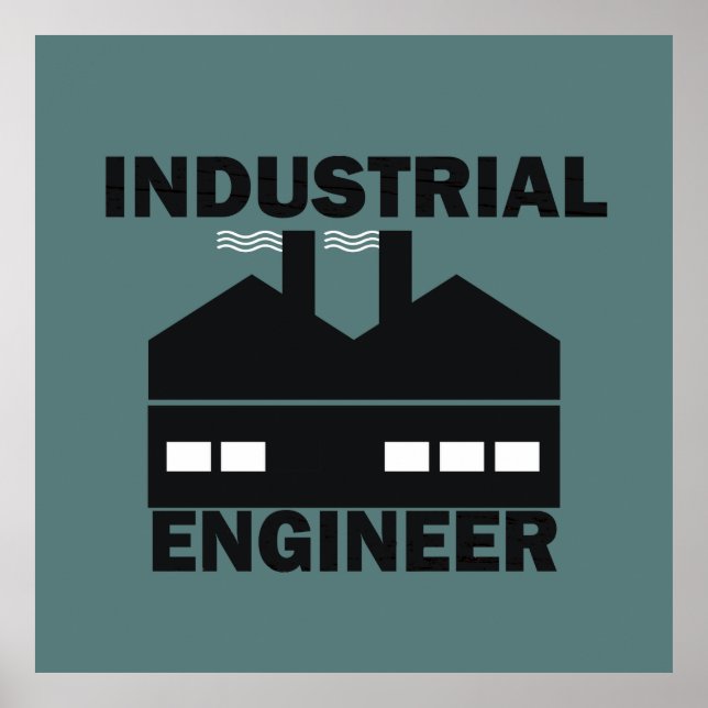 Poster engenheiro industrial (Frente)