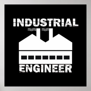 Poster engenheiro industrial