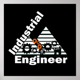 Poster engenheiro industrial