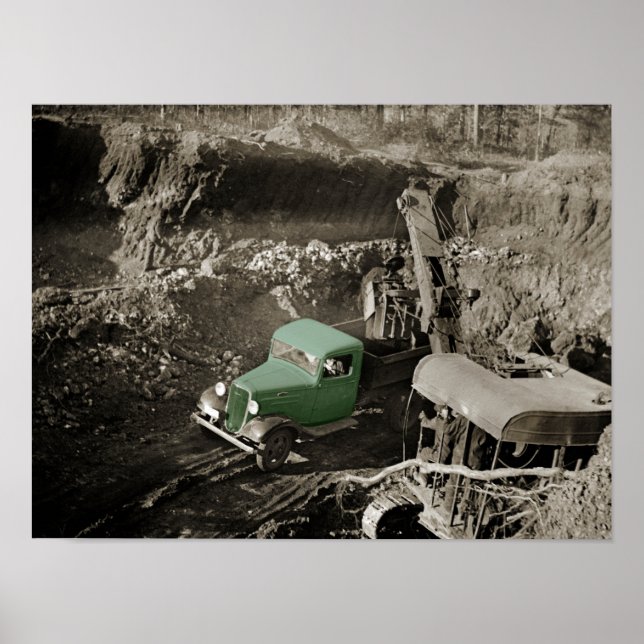 PÔSTER ENGENHEIRO OPERACIONAL CRANE COLORSPLASH CHEVROLET (Frente)