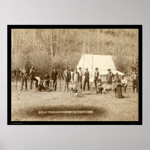 Pôster Engenheiros Corps e Dois Veados SD 1889