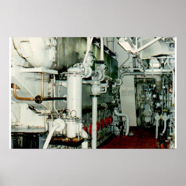 Pôster Engine Room 1 Size 22 By 15 (Frente)