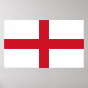 Poster England Flag