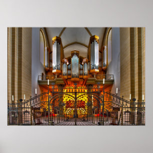 Poster England Pipe Organ