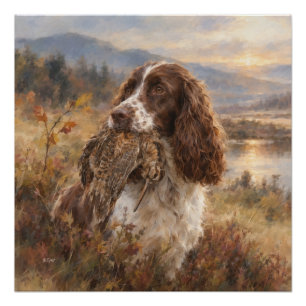 Pôster English Springer Spaniel