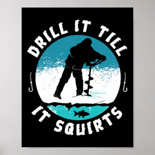 Poster Engraçada Arca Até Escamuflá-La Gi De Pesca De Gel