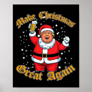 Poster Engraçada Beer Beer Faz Excelente De Natal Novamen