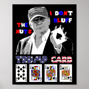 Poster Engraçada Camisa De Poker Eu Não Derramei Os Louco