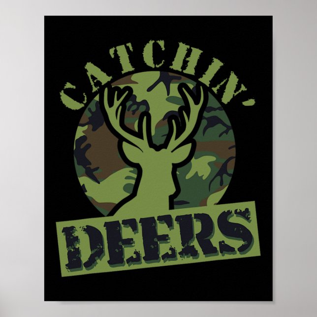 Poster Engraçada Capchin's Deers (Frente)