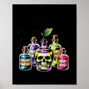 Poster Engraçada Escolha Sua Maçã Venenosa Prina Gótica H