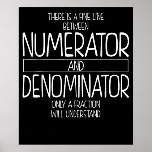 Poster Engraçada Piada de Professores de Matemática Homen