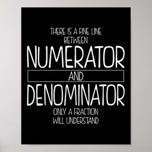 Poster Engraçada Piada de Professores de Matemática Homen
