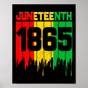 Poster Engraçado 1865 African Men Boy K
