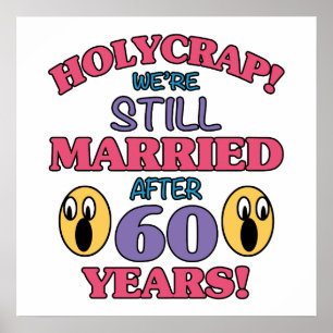Pôster Engraçado 60 anos
