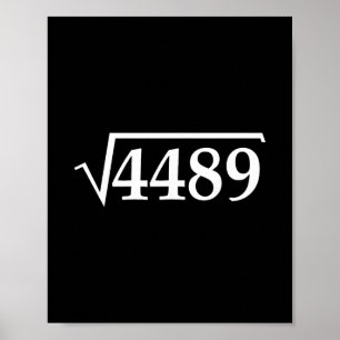 Poster Engraçado 67 Meme Brainrot Raiz Quadrada 4489 Gíri