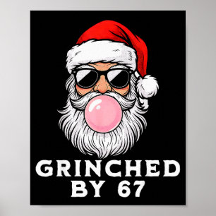 Poster Engraçado 67 Seis Sete Xmas Meme Brainrot 67 Ed Po