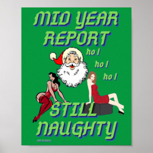 poster engraçado "AINDA NAUGHTY 2"