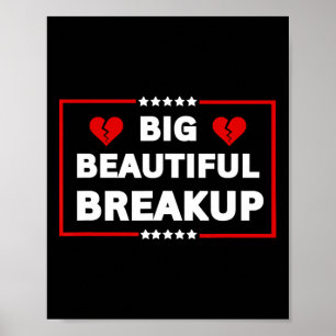 Poster Engraçado Anti-trump Bbb Grande Separação Política