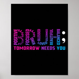 Poster Engraçado Bruh Amanhã Precisa De Sua Saúde Mental 
