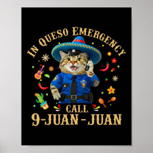 Poster Engraçado Cinco De Mayo Paramédico Tacos Amante de