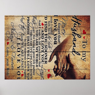 Poster Engraçado Cita Meu Marido Presente Para Marido