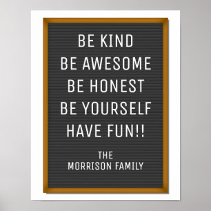 Poster Engraçado Conselho Carta De Sentido Seu Texto Pers