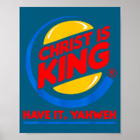 Engraçado cristo é rei tem deus jesus cristãoEngra