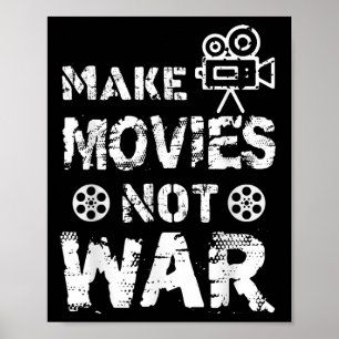 Poster Engraçado Diretor de Filmes Citação de Fazeres Faz
