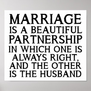 Poster Engraçado do Argumento do casamento
