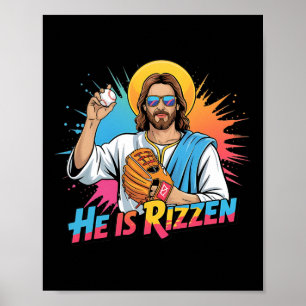 Poster Engraçado Ele É Rizzen Jesus Vender Garotos Do Les