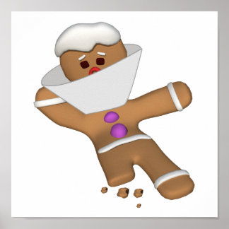 Pôster Engraçado, Ele Próprio Gingerpão