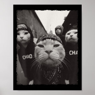 Poster Engraçado Engraçado Gangster Gangster