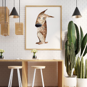 Poster Engraçado engraçado, grão-d'água