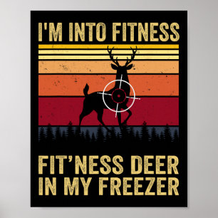 Poster Engraçado, estou na Malhação de cervo na minha gel