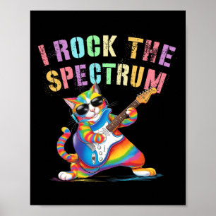 Poster Engraçado Eu Agitar O Autismo Do Espectro Mãe Moti