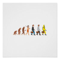 Engraçado Evolução Humana