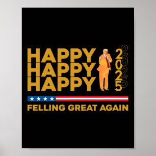 Poster Engraçado Excelente de novo Feliz ano novo 202