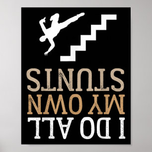 Poster Engraçado, faço todos os meus próprios truques de