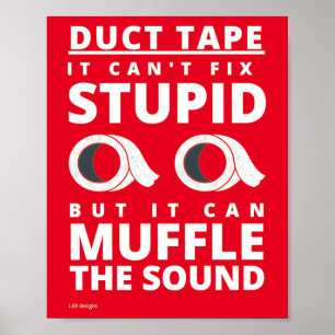 poster engraçado "FITA DUCT..."