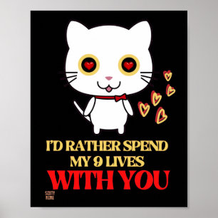 poster engraçado "GATO GATO"