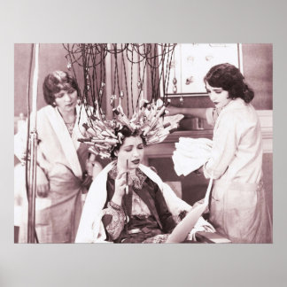 Poster Engraçado Hair Salon