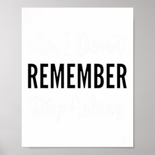 Poster Engraçado Heimerheimer Demência