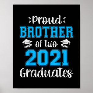 Poster Engraçado Irmão Orgulhoso De T-shirt De Formando