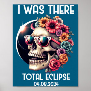 Poster Engraçado Lá Eclipse Solar Total Totalidade04