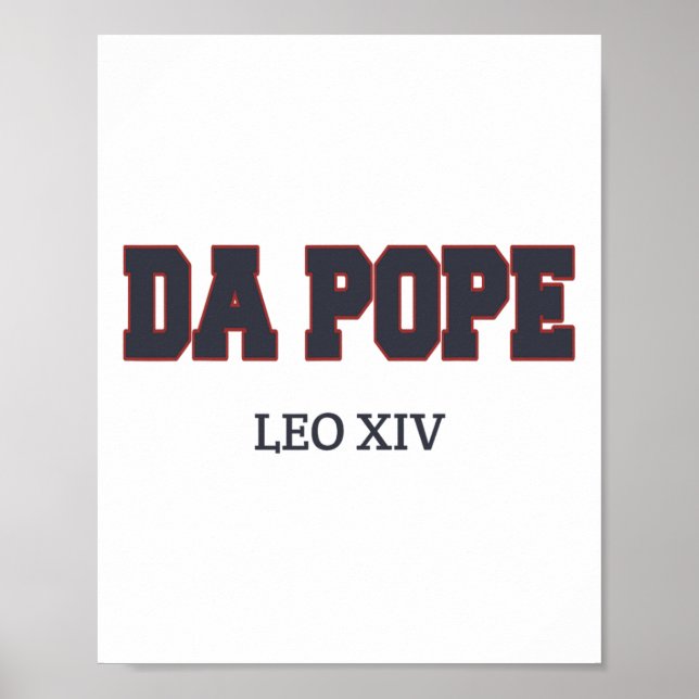 Poster Engraçado Legal Da Pope Deus abençoe de Camisa Pap (Frente)
