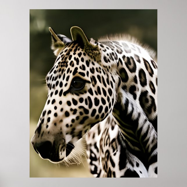 Poster Engraçado Leopard Appaloosa Horse (Frente)