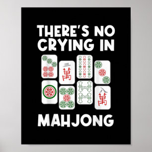 Poster Engraçado Mahjong - Presente Para Homens Jogo De A