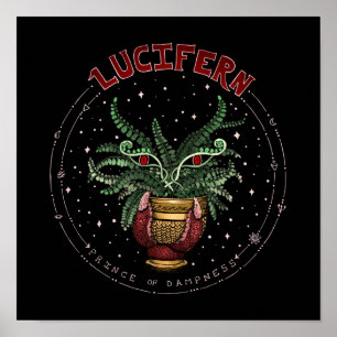 Poster Engraçado Mau da Festa do Dia das Bruxas Negra